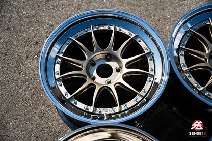 19" NTM Pista [Double Step Lip] (Used Wheels Built to Order)