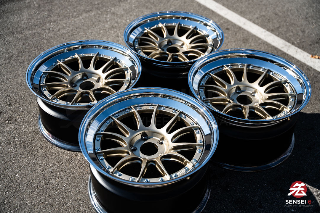 19" NTM Pista [Double Step Lip] (Used Wheels Built to Order)