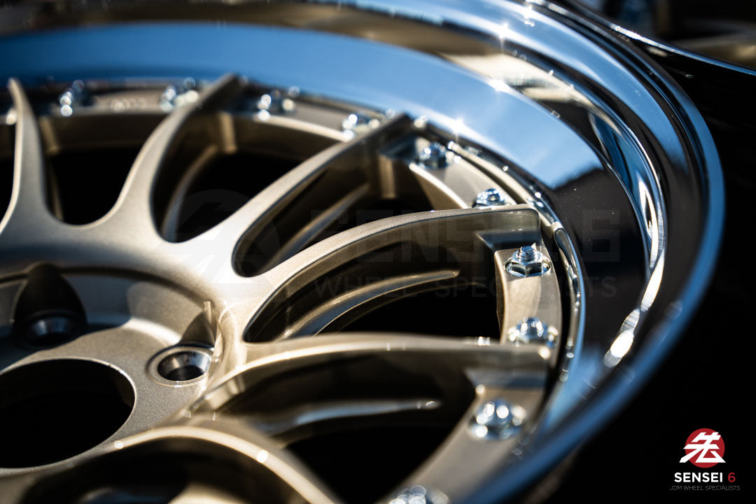 19" NTM Pista [Double Step Lip] (Used Wheels Built to Order)