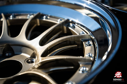 19" NTM Pista [Double Step Lip] (Used Wheels Built to Order)