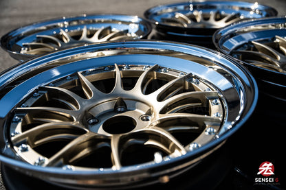 19" NTM Pista [Double Step Lip] (Used Wheels Built to Order)