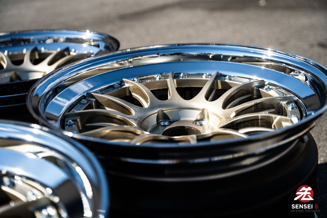 19" NTM Pista [Double Step Lip] (Used Wheels Built to Order)