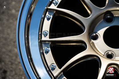 19" NTM Pista [Double Step Lip] (Used Wheels Built to Order)