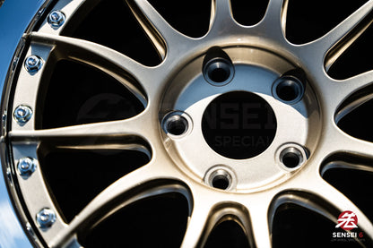 19" NTM Pista [Double Step Lip] (Used Wheels Built to Order)