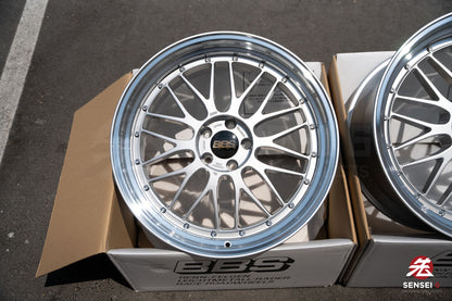 BBS LM / 20x10 +22, 20x11 +24 / 5x112 / Diamond Silver