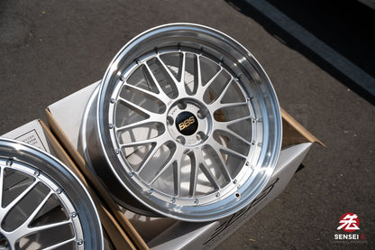 BBS LM / 20x10 +22, 20x11 +24 / 5x112 / Diamond Silver