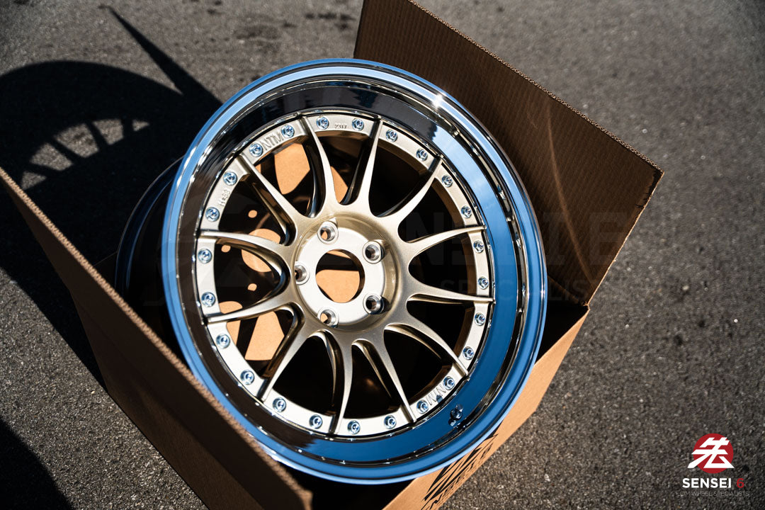 19" NTM Pista [Double Step Lip] (Used Wheels Built to Order)