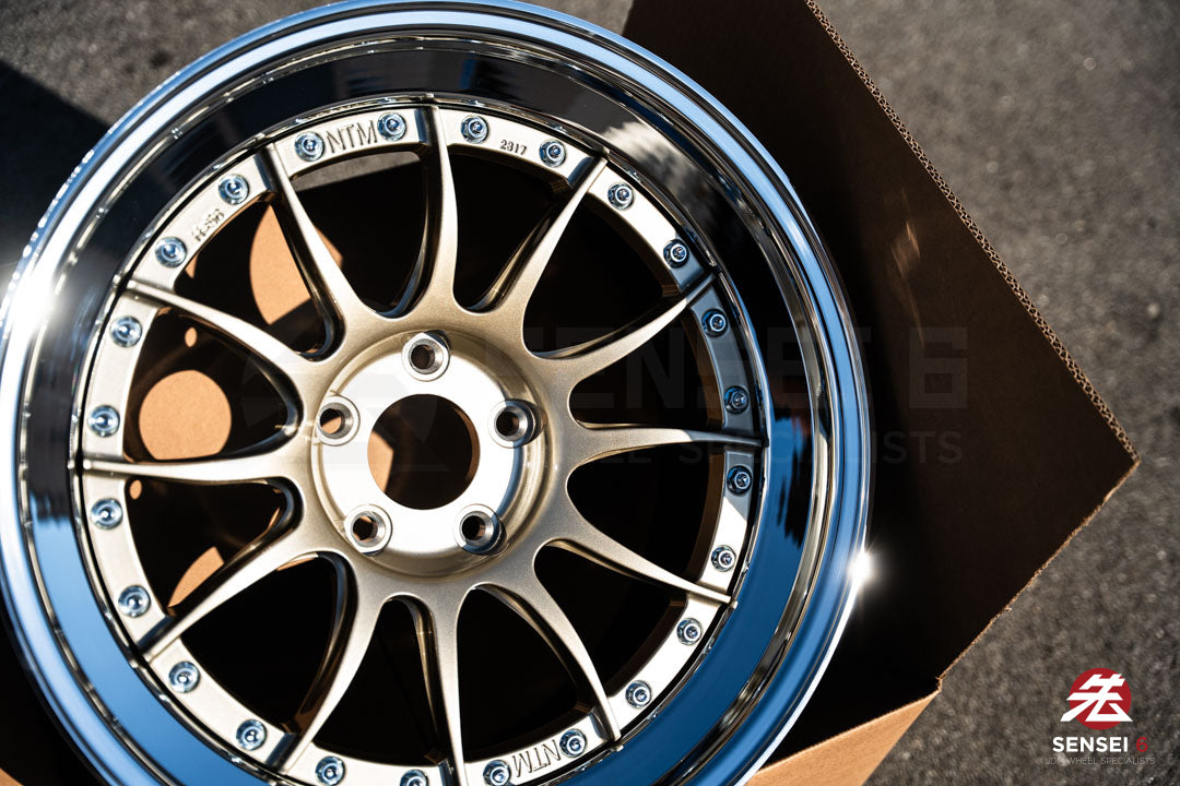 19" NTM Pista [Double Step Lip] (Used Wheels Built to Order)