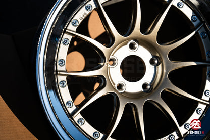 19" NTM Pista [Double Step Lip] (Used Wheels Built to Order)