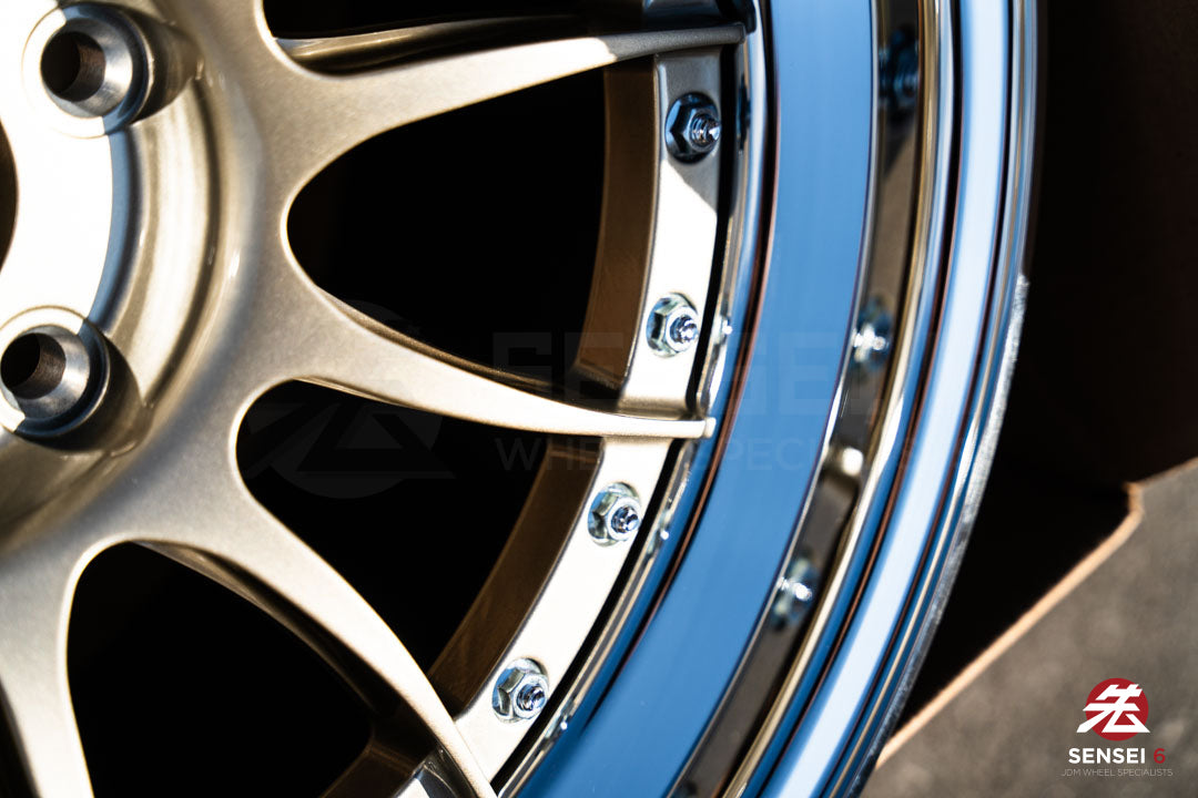 19" NTM Pista [Double Step Lip] (Used Wheels Built to Order)
