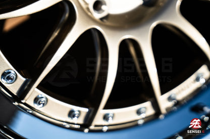 19" NTM Pista [Double Step Lip] (Used Wheels Built to Order)