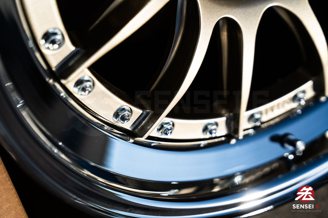 19" NTM Pista [Double Step Lip] (Used Wheels Built to Order)