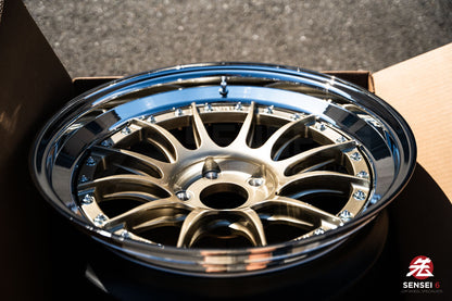 19" NTM Pista [Double Step Lip] (Used Wheels Built to Order)