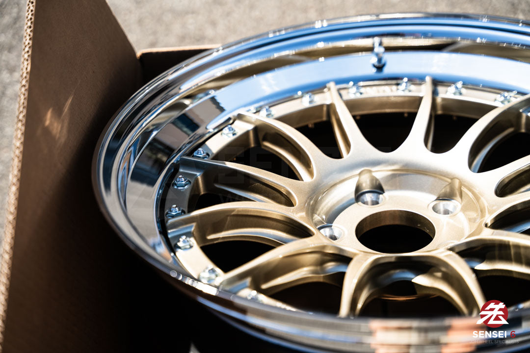 19" NTM Pista [Double Step Lip] (Used Wheels Built to Order)