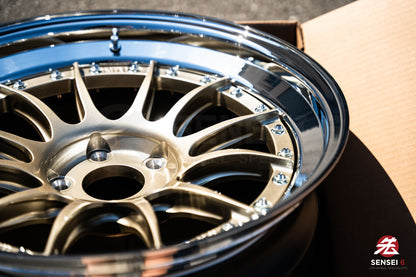 19" NTM Pista [Double Step Lip] (Used Wheels Built to Order)
