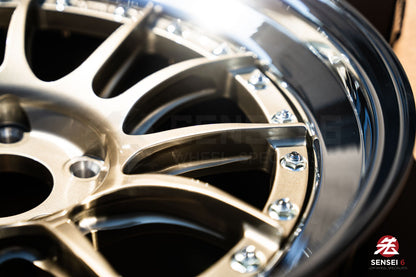 19" NTM Pista [Double Step Lip] (Used Wheels Built to Order)
