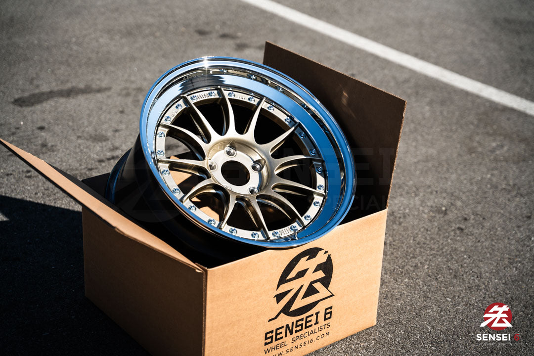 19" NTM Pista [Double Step Lip] (Used Wheels Built to Order)