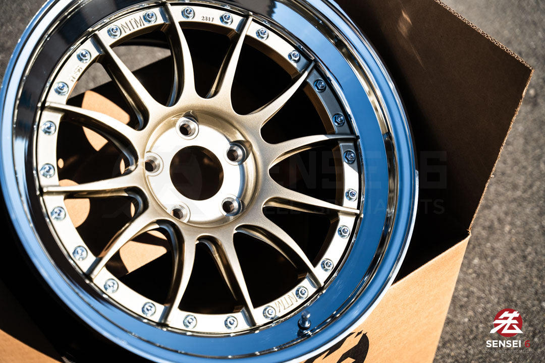19" NTM Pista [Double Step Lip] (Used Wheels Built to Order)