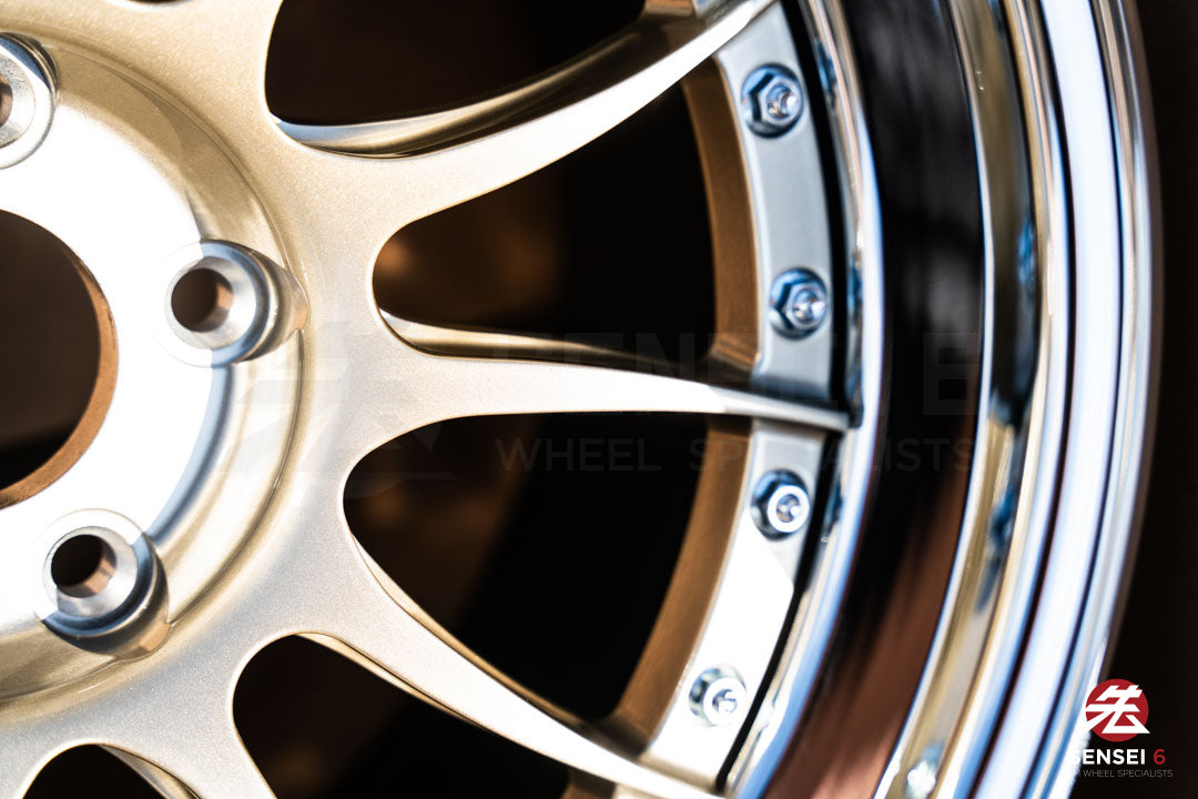 19" NTM Pista [Double Step Lip] (Used Wheels Built to Order)