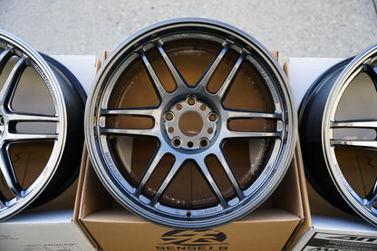 AME Tracer TM02 / 18x9.5 +38 / 5x114.3 / Negro pistola