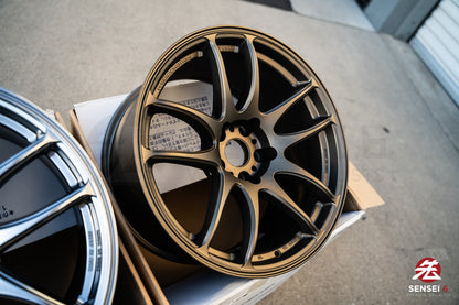 Work Emotion CR Kiwami / 18x9.5 +12 / 5x114.3 / Bronce Mate (AHG) 