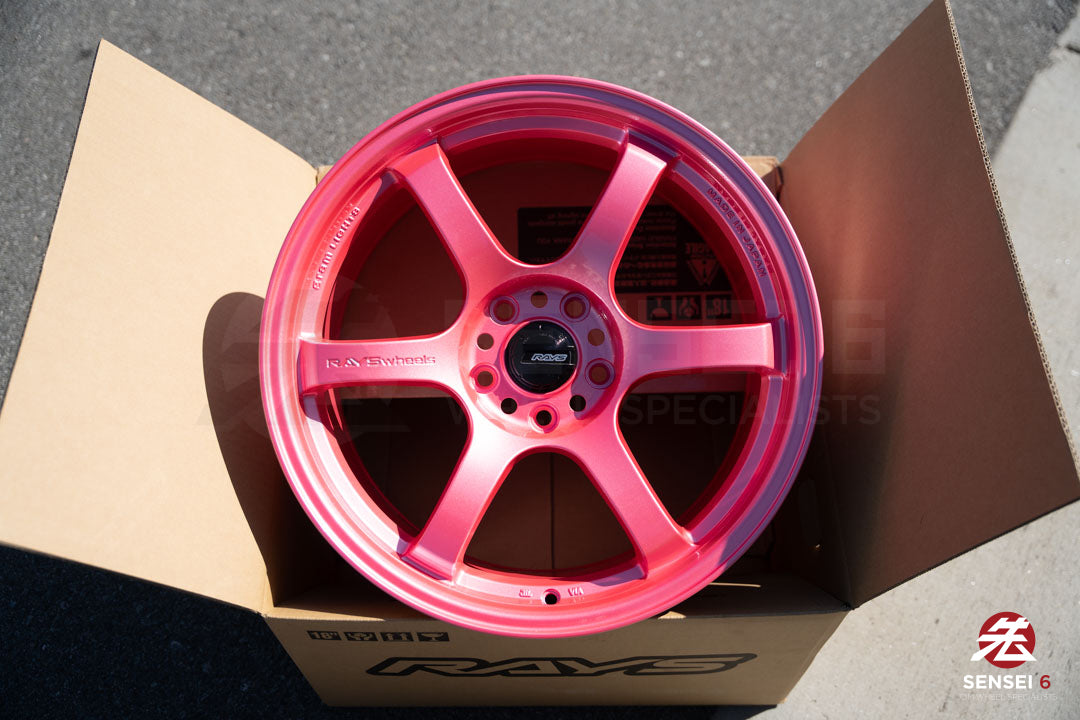 Gram Lights 57DR / 18x9.5 +38 / 5x114.3 / Sakura Pink (PPP)