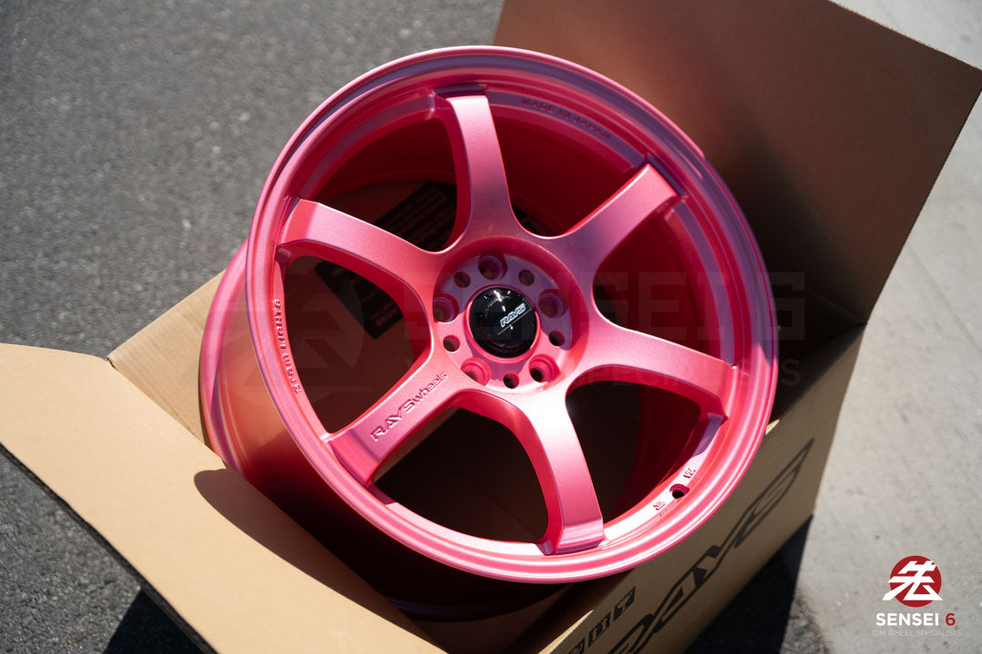 Gram Lights 57DR / 18x9.5 +38 / 5x114.3 / Sakura Pink (PPP)