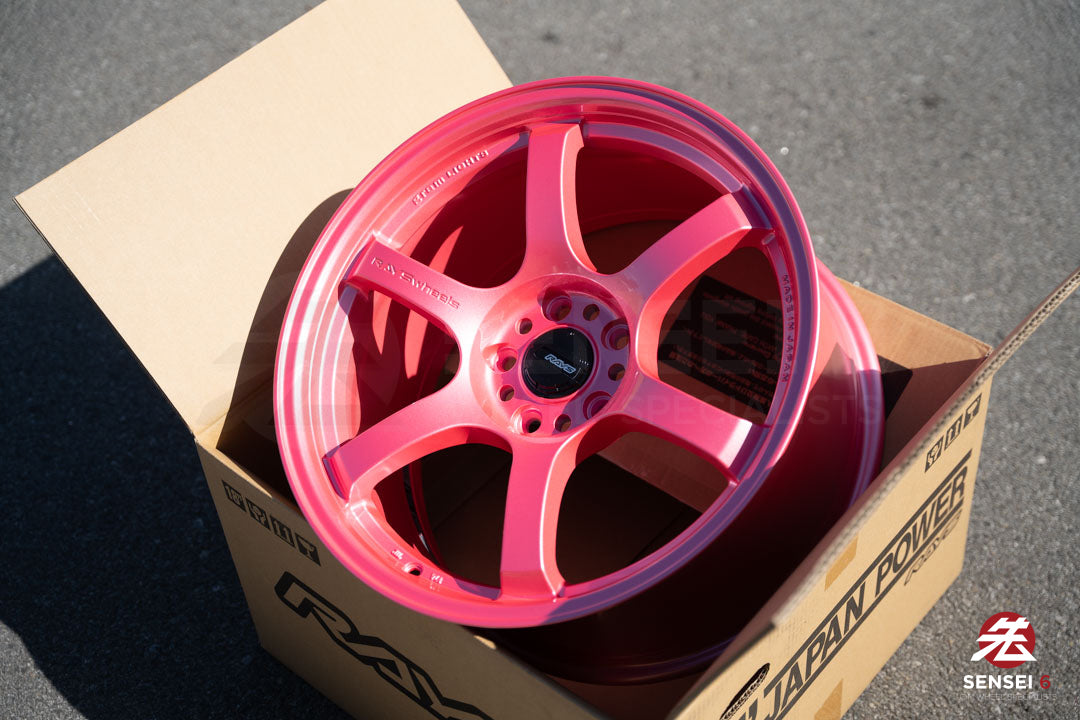 Gram Lights 57DR / 18x9.5 +38 / 5x114.3 / Sakura Pink (PPP)