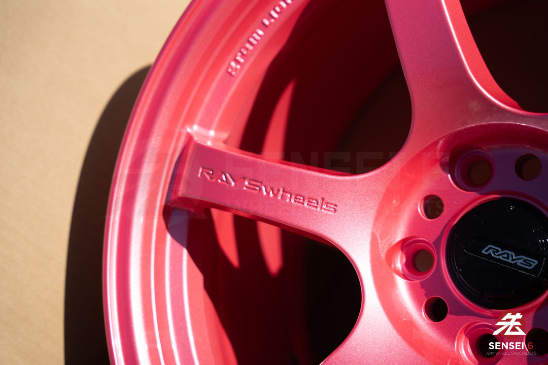 Gram Lights 57DR / 18x9.5 +38 / 5x114.3 / Sakura Pink (PPP)