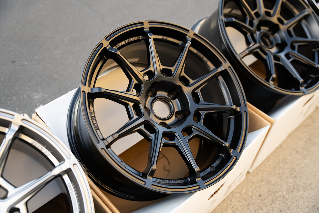 AME Galerna Refino / 18x9.5 +22 / 5x114.3 / Negro Mate