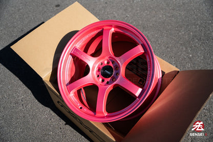 Gram Lights 57DR / 18x9.5 +38 / 5x100 / Sakura Pink (PPP)