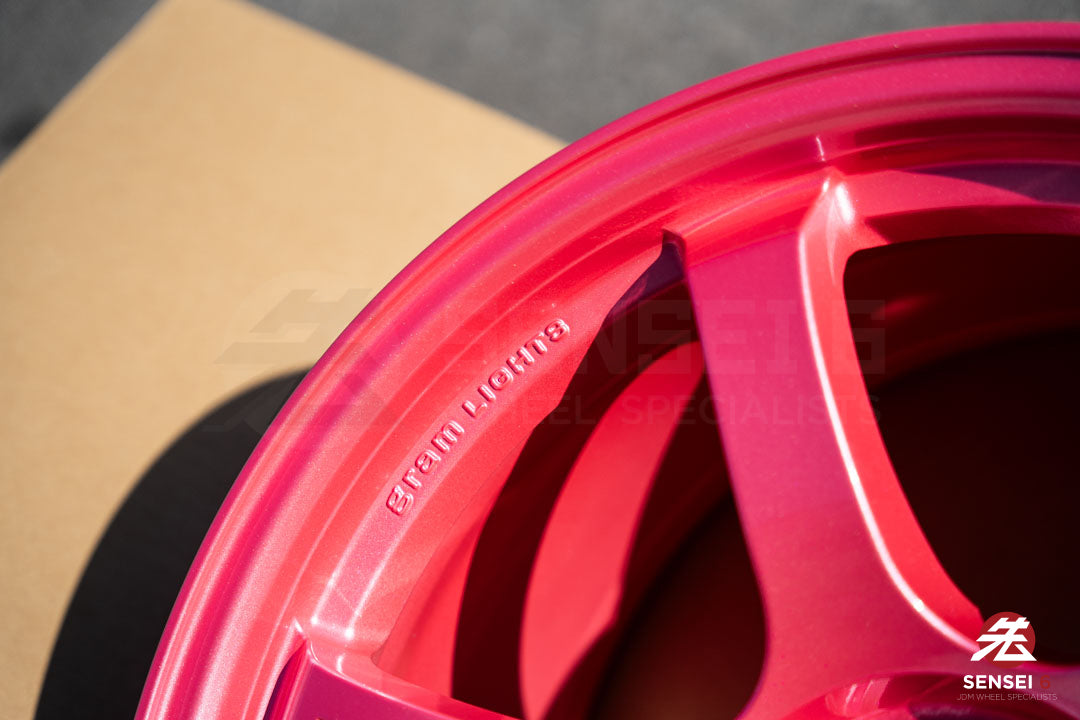 Gram Lights 57DR / 18x9.5 +38 / 5x100 / Sakura Pink (PPP)