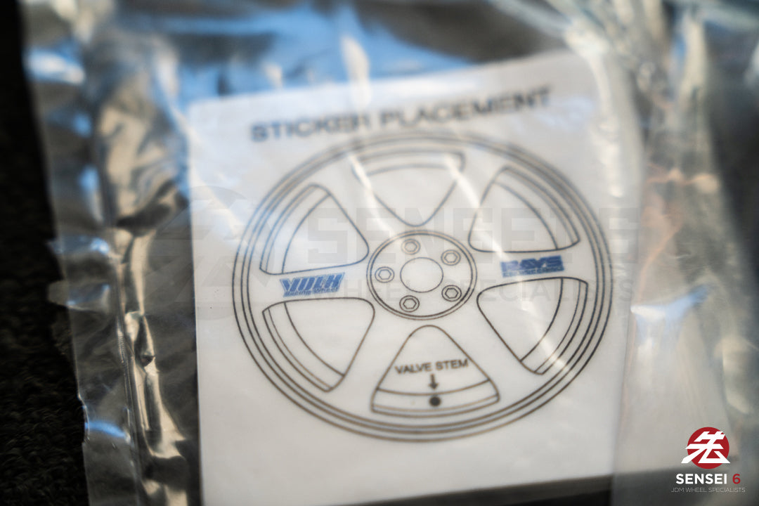 OG Volk TE37 Decal Alignment Template – Sensei 6