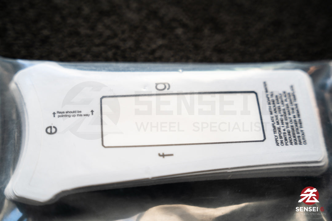 OG Volk TE37 Decal Alignment Template – Sensei 6