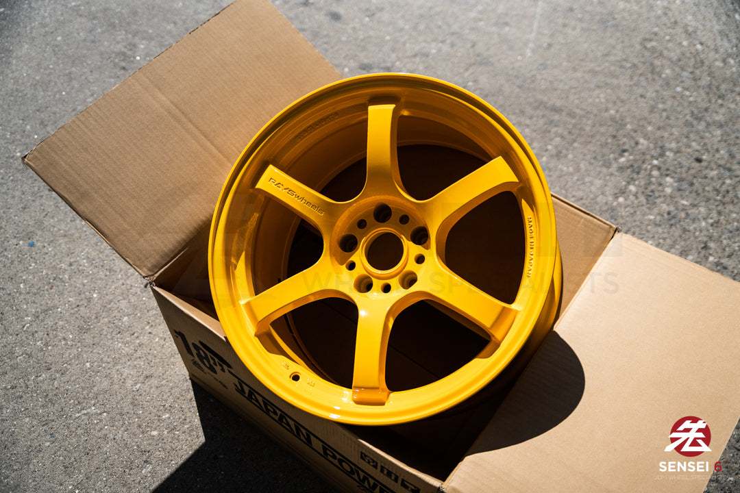 Gram Lights 57DR 2324 Edición Limitada / 18x9.5 +22 / 5x114.3 / Amarillo Macho