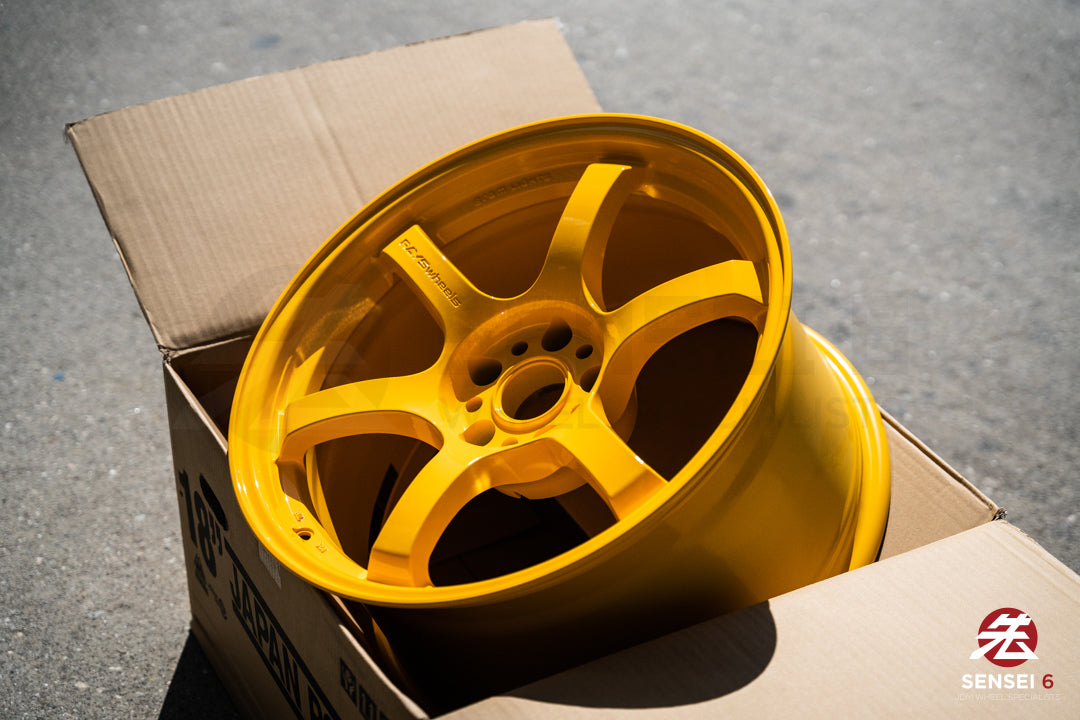 Gram Lights 57DR 2324 Edición Limitada / 18x9.5 +22 / 5x114.3 / Amarillo Macho