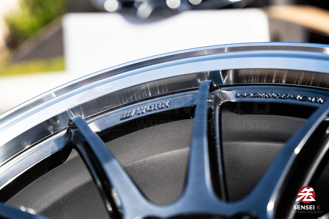 Work Emotion ZR10 1P / 19x9.5 +38 / 5x114.3 / Glim Black