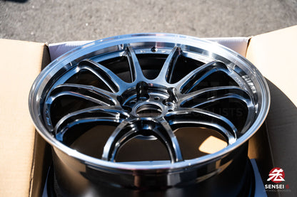 ワーク エモーション ZR10 1P / 19x9.5 +38 / 5x114.3 / グリムブラックダイヤモンドカットリム (GTKRC)