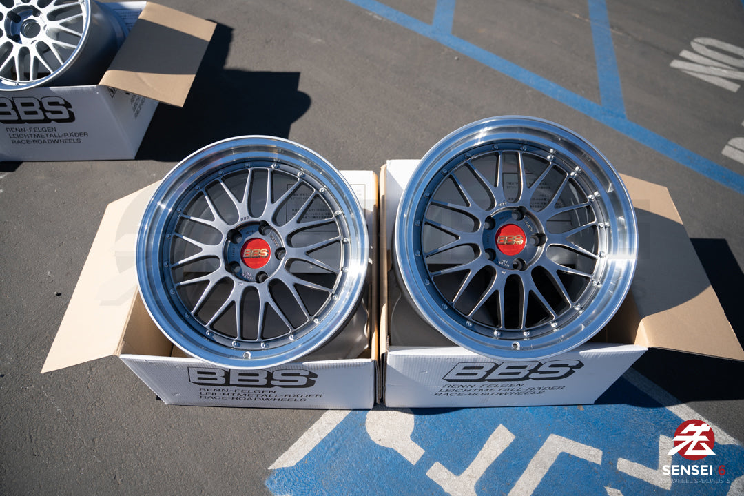 BBS LM / 19x9.5 +22, 19x11 +37 / 5x120 / Diamante Negro