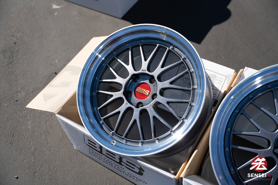 BBS LM / 19x9.5 +22, 19x11 +37 / 5x120 / Diamante Negro