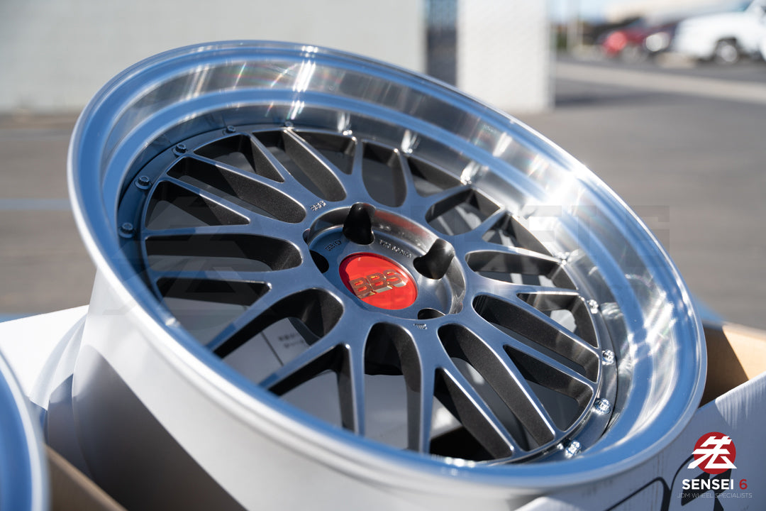 BBS LM / 19x9.5 +22, 19x11 +37 / 5x120 / Diamante Negro