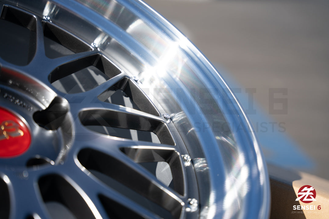 BBS LM / 19x9.5 +22, 19x11 +37 / 5x120 / Diamante Negro