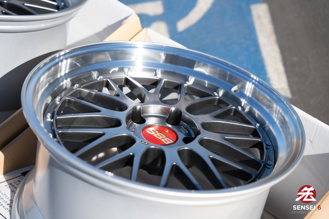 BBS LM / 19x9.5 +22, 19x11 +37 / 5x120 / Diamante Negro
