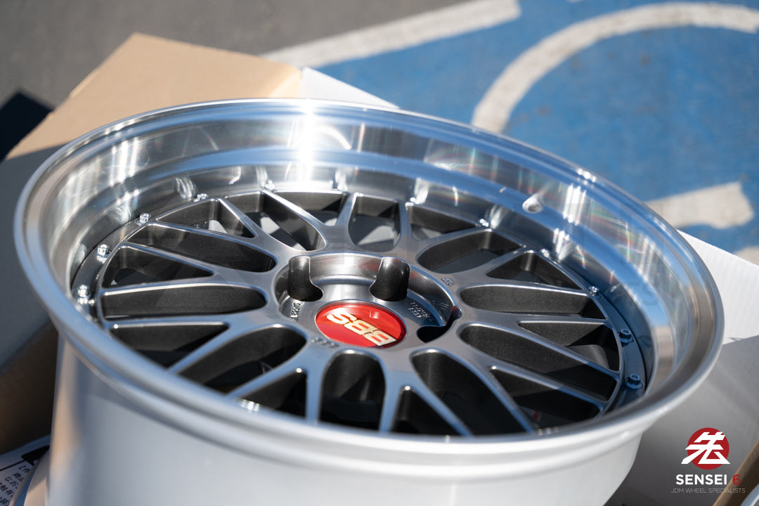 BBS LM / 19x9.5 +22, 19x11 +37 / 5x120 / Diamante Negro