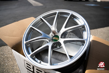 BBS RI-A / 18x10.5 +22 / 5x120 / Plata Diamante 