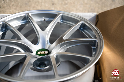 BBS RI-A / 18x10.5 +22 / 5x120 / Plata Diamante 