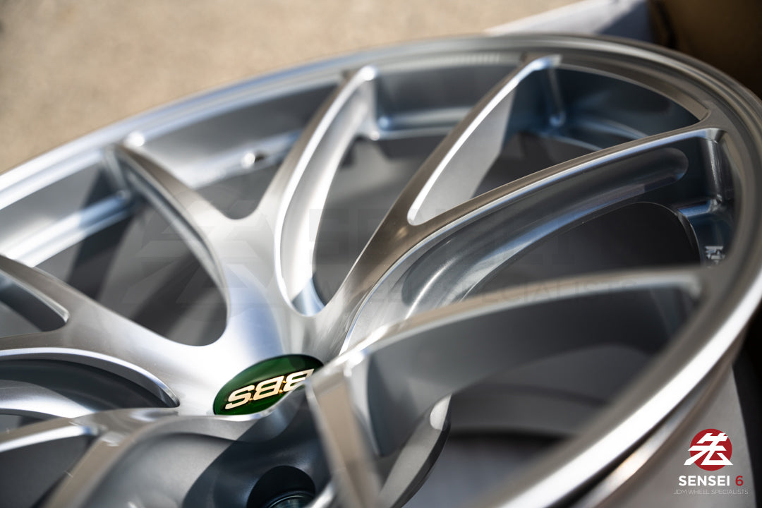 BBS RI-A / 18x10.5 +22 / 5x120 / Plata Diamante 