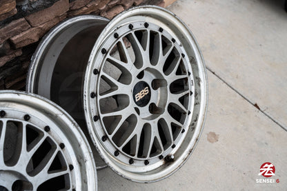 17" BBS LM (Used Wheels) / 5x114.3 / 17x8 +45, 17x9 +42