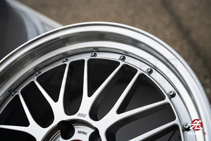 BBS LM / 20x9.5 +30 / 5x114.3 / Plata Diamante 