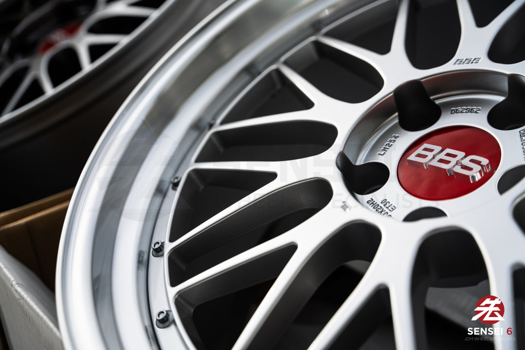 BBS LM / 20x9.5 +30 / 5x114.3 / Plata Diamante 